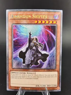 Yugioh! Dimension Shifter - RA01-EN014 - Quarter Century Secret Rare - 1st Ed - Image 1