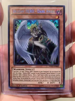 Destiny HERO - Dark Angel - DESO-EN005 - Secret Rare 1st Edition LP - Image 1