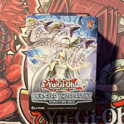 Konami Yu-Gi-Oh! Blue-Eyes White Destiny Structure Deck 25th Anniversary English - Image 1