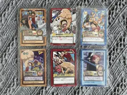 One Piece Carddass Hyper Battle Promo Not For Sale S-JF01.3 S-W1 H-P1 C-T1 C-T2 - Image 1