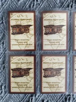 One Piece Carddass Hyper Battle Promo Not For Sale S-JF01.3 S-W1 H-P1 C-T1 C-T2 - Image 5