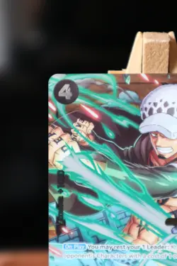 ONE PIECE ENGLISH CARD CHAMPIONSHIP HOLO GAME CARTE Trafalgar Law P-038 EN NM - Image 4