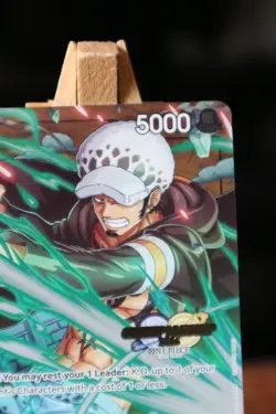 ONE PIECE ENGLISH CARD CHAMPIONSHIP HOLO GAME CARTE Trafalgar Law P-038 EN NM - Image 5