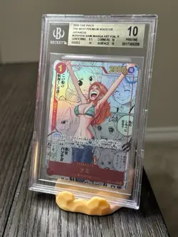 ONE PIECE MANGA ALT ART BUNDLE (PRISTINE 10 UTA, NAMI, BONNEY) AND PSA 10 BOA - Image 3
