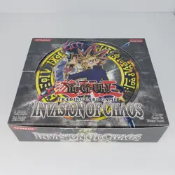 x1 YU-GI-OH UNLIMITED ED INVASION OF CHAOS - 24 PACK BOOSTER BOXES *EMPTY* (F) - Image 5