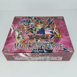 x1 YU-GI-OH UNL ED MAGICIAN'S FORCE 24 PACK BOOSTER BOX *EMPTY* (J) - Image 5