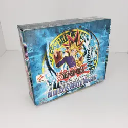 x1 YU-GI-OH UNL ED LOB LEGEND OF BLUE EYES WHITE DRAGON BOOSTER BOX *EMPTY* (A) - Image 1