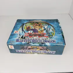 x1 YU-GI-OH UNL ED LOB LEGEND OF BLUE EYES WHITE DRAGON BOOSTER BOX *EMPTY* (A) - Image 5