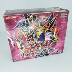 x1 YU-GI-OH 1ST ED MAGICIAN'S FORCE 36 PACK BOOSTER BOX *EMPTY* (C) - Image 1