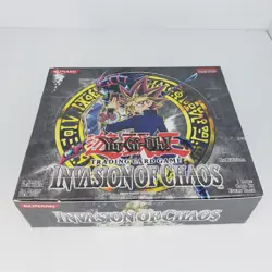 x1 YU-GI-OH 1ST ED INVASION OF CHAOS - 24 PACK BOOSTER BOXES *EMPTY* (C) - Image 2