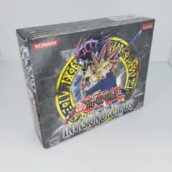 x1 YU-GI-OH 1ST ED INVASION OF CHAOS - 24 PACK BOOSTER BOXES *EMPTY* (D) - Image 1
