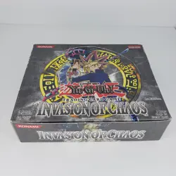 x1 YU-GI-OH 1ST ED INVASION OF CHAOS - 24 PACK BOOSTER BOXES *EMPTY* (D) - Image 2