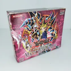 x1 YU-GI-OH 1st ED MAGICIAN'S FORCE 24 PACK BOOSTER BOX *EMPTY* (D) - Image 1
