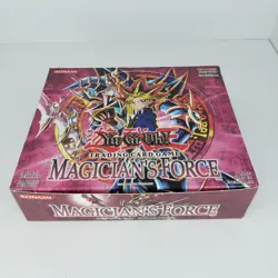 x1 YU-GI-OH 1st ED MAGICIAN'S FORCE 24 PACK BOOSTER BOX *EMPTY* (D) - Image 5