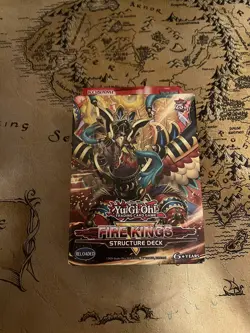 YUGIOH TCG FIRE KING STRUCTURE DECK - Image 1