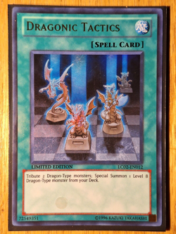 Dragonic Tactics - NM - LC02-EN012 - Ultra Rare - Limited Edition - Yugioh - Image 1