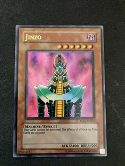 Jinzo RP02-EN001 Retro Pack 2 Yugioh Unlimited Ultra Rare Near Mint NM - Image 1
