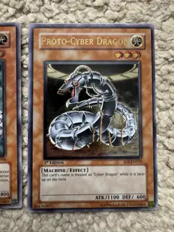 Yu-Gi-Oh! Cyber Dragon Set SOI Ultimate Rare 1st Edition Euro Bundle - Image 5