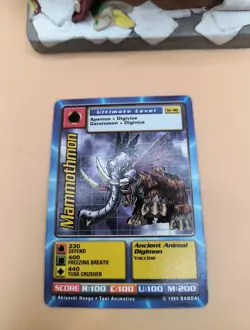 Digimon 1999 Bandai Mammothmon Card Starter Deck ST-46 LP - Image 2