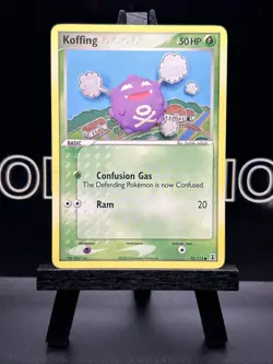 Koffing 72/113 2005 EX Delta Species Pokemon Card TCG Nintendo Common - NM - Image 2