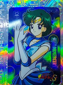 Card Goddess Anime Sailor Moon Mercury Mars Jupiter Venus Sexy Holo Oil - Image 1