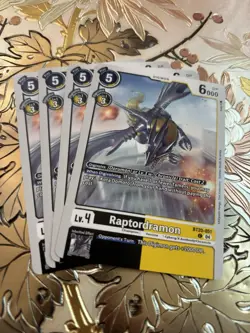 Digimon Card Game Playset Raptordramon BT20-051 C Release Special Booster 2.5 - Image 1