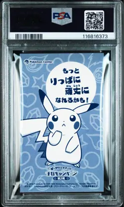 PSA 10 Pokemon Poncho Pikachu Sableye XY Promo Japanese Business Card - Image 3