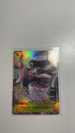 Kouzuki Momonosuke OP06-107 SR Alt art alternate art One piece tcg card - Image 1