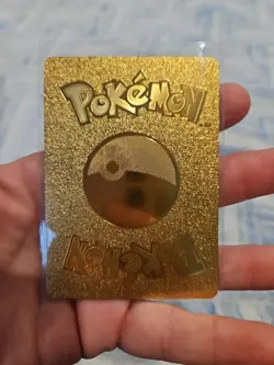 Mimikyu Vmax Gold Foil Fan Art Vinyl Textured Collector Pokemon Display Card - Image 2