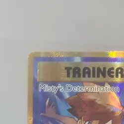 Misty’s Determination 108/108 XY Evolutions Full Art Holo Pokemon Card - Image 2