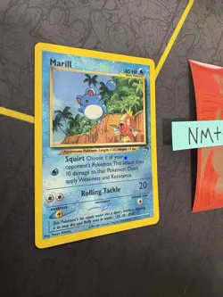 Pokemon Card Marill 11/18 Southern Islands Reverse Holo🔥PSA Grade🔥142💎NM ++💎 - Image 2