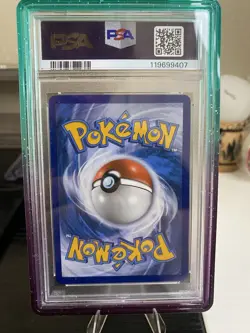 2017 Pokemon Sun & Moon Shining Legends Mewtwo GX Card 78/73 PSA 8!! With Guard! - Image 2