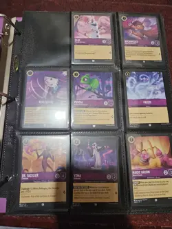 Lorcana Card Lot X 489 + Binders - Image 4