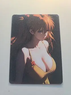 Souryuu Asuka Langley Evangelion Anime Waifu Card Doujin ACG Goddess Holo - Image 2