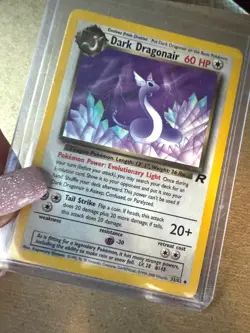 Dark Dragonair 33/82 Team Rocket Vintage Rare Pokemon Card Lot - Image 1