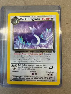 Dark Dragonair 33/82 Team Rocket Vintage Rare Pokemon Card Lot - Image 2