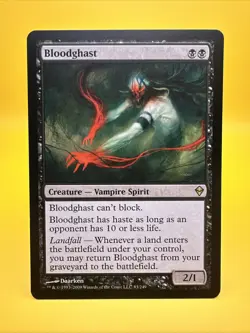 x1 Bloodghast | Zendikar (83) | NM | Magic MTG [freshpullsco] - Image 1