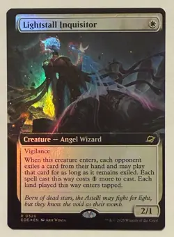 Lightstall Inquisitor Extended Art Foil - Edge of Eternities MTG - Image 1