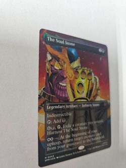 The Soul Stone Borderless FOIL (Thanos) MTG Marvel's Spider-Man Nm/M *ON HAND* - Image 3