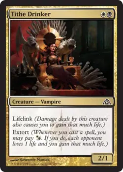 Tithe Drinker - Light Play MTG Dragon's Maze - Image 1