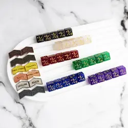 42 Pieces MTG Dice Counters 12mm Abilities Keywords Reversible Metal Tokens C... - Image 4