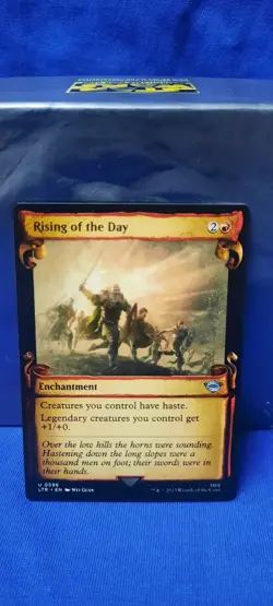 MTG Lord of the Rings - Rising of the Day Showcase Scrolls Nm - Image 1