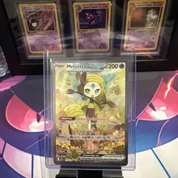 Pokemon TCG Meloetta EX 167/086 Black Bolt S&V Sir NM Pack Fresh English - Image 1