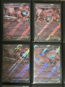 Pokemon TCG Double Rare HUGE Lot - 59 CARDS Charizard Mewtwo Mew + More - Image 4