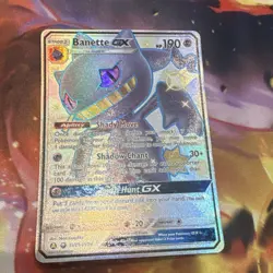 The Pokemon Company Banette GX SV61/SV94 Hidden Fates Shiny Vault Full Art Holo - Image 1