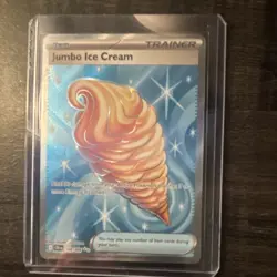 The Pokemon Company Jumbo Ice Cream 209/196 Holo Secret Rare Eng - Image 1