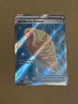 Pokemon TCG Chaos Rising Jumbo Ice Cream Trainer Card 109/086 - Image 1
