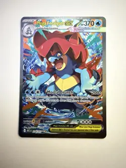 Pokemon TCG Mega Feraligatr EX 274/217 SIR Ascended Heroes NM Condition - Image 1