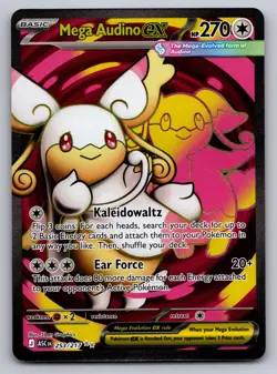 Mega Audino ex 253/217 Ultra Rare Ascended Heroes Near Mint - Image 1