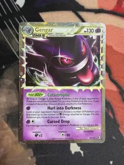 Pokemon Gengar Prime 94/102 Triumphant Holo Ultra Rare HP - Image 1
